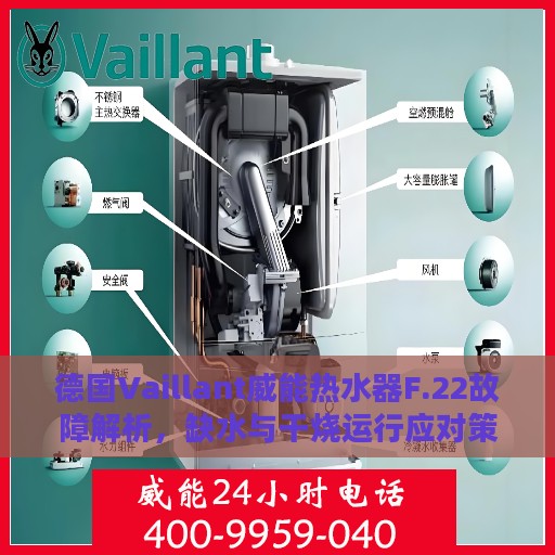 德国Vaillant威能热水器F.22故障解析，缺水与干烧运行应对策略