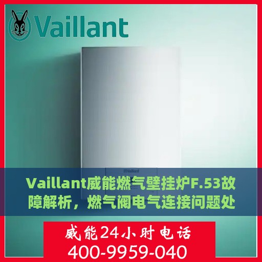Vaillant威能燃气壁挂炉F.53故障解析，燃气阀电气连接问题处理指南