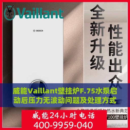威能Vaillant壁挂炉F.75水泵启动后压力无波动问题及处理方式详解