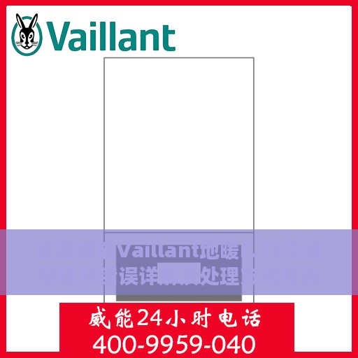 德国威能Vaillant地暖F.15电路板程序错误详解及处理方式指南