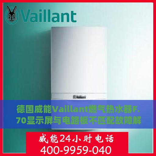 德国威能Vaillant燃气热水器F.70显示屏与电路板不匹配故障解析及处理方法