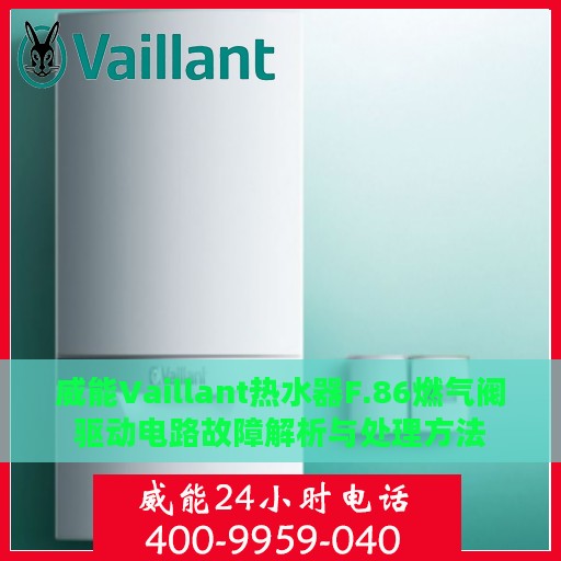 威能Vaillant热水器F.86燃气阀驱动电路故障解析与处理方法
