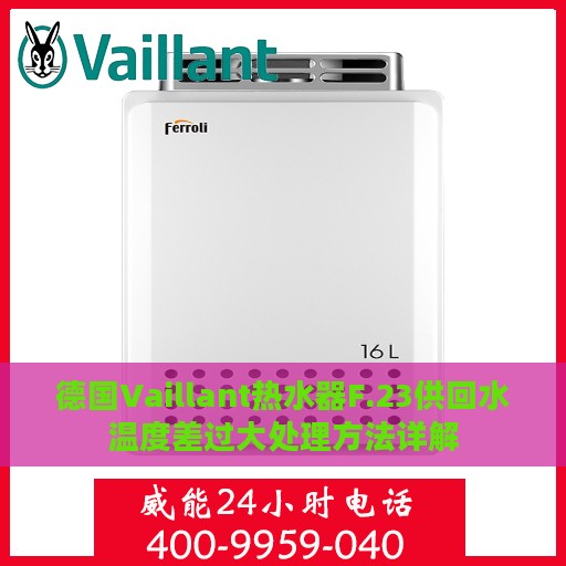 德国Vaillant热水器F.23供回水温度差过大处理方法详解