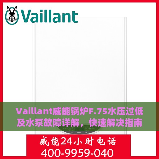 Vaillant威能锅炉F.75水压过低及水泵故障详解，快速解决指南