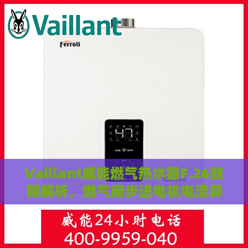 Vaillant威能燃气热水器F.26故障解析，燃气阀步进电机电流异常的处理指南
