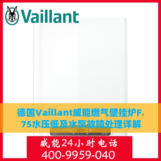 德国Vaillant威能燃气壁挂炉F.75水压低及水泵故障处理详解
