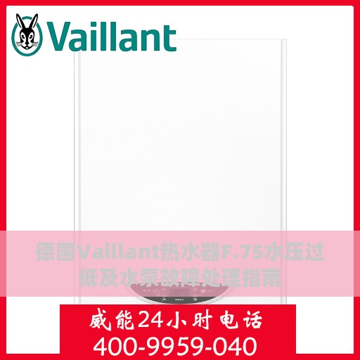 德国Vaillant热水器F.75水压过低及水泵故障处理指南