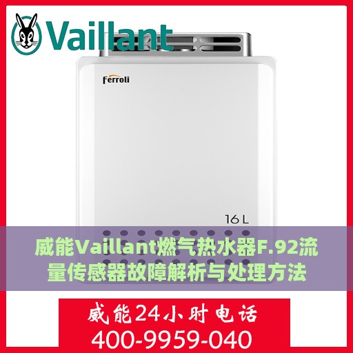 威能Vaillant燃气热水器F.92流量传感器故障解析与处理方法